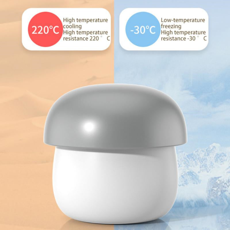 Durable Silicone Ice Cube Tray – Cute Mushroom Shape, Easy to Demould & Freeze