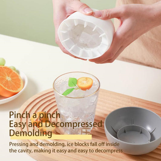 Durable Silicone Ice Cube Tray – Cute Mushroom Shape, Easy to Demould & Freeze